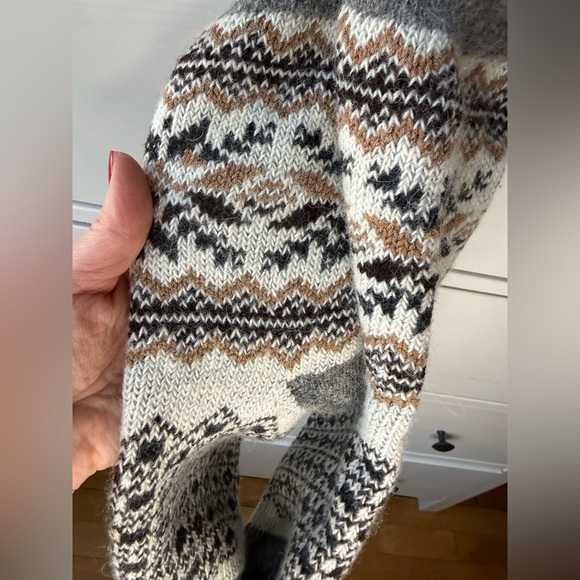 Men’s Nordic Cozy Sheep Wool Thermal Socks Size 8–9 Winter Warm  Gray NEW - Picture 11 of 16